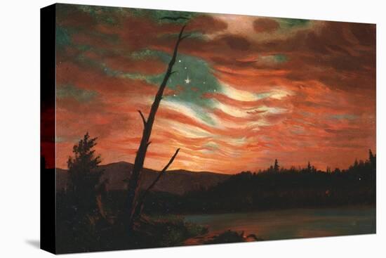 Our Banner in the Sky-Frederic Edwin Church-Stretched Canvas