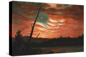 Our Banner in the Sky-Frederic Edwin Church-Stretched Canvas