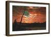 Our Banner in the Sky-Frederic Edwin Church-Framed Giclee Print