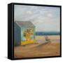 Our Beach Hut, 2017 (Oil on Panel)-Chris Ross Williamson-Framed Stretched Canvas
