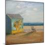 Our Beach Hut, 2017 (Oil on Panel)-Chris Ross Williamson-Mounted Giclee Print
