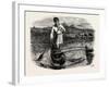 Our Boatman at Tahiti, French Polynesia, Southern Pacific Ocean-null-Framed Giclee Print