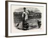 Our Boatman at Tahiti, French Polynesia, Southern Pacific Ocean-null-Framed Giclee Print