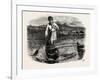 Our Boatman at Tahiti, French Polynesia, Southern Pacific Ocean-null-Framed Giclee Print