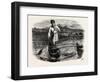 Our Boatman at Tahiti, French Polynesia, Southern Pacific Ocean-null-Framed Giclee Print