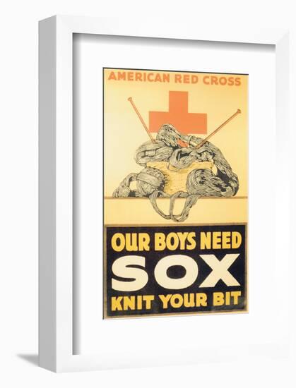 Our Boys Need Sox-null-Framed Premium Giclee Print