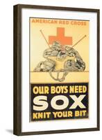 Our Boys Need Sox-null-Framed Premium Giclee Print