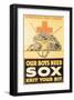 Our Boys Need Sox-null-Framed Art Print