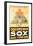 Our Boys Need Sox-null-Framed Art Print