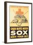 Our Boys Need Sox-null-Framed Art Print