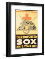 Our Boys Need Sox-null-Framed Art Print