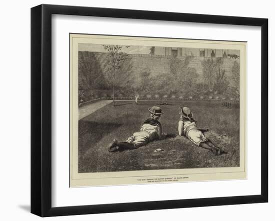 Our Boys, Settling the Eastern Question-Walter Severn-Framed Giclee Print