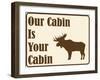 Our Cabin-Joanne Paynter Design-Framed Giclee Print