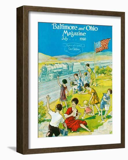 Our Children-Charles H. Dickson-Framed Giclee Print