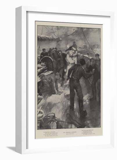 Our Christmas Passenger-Cyrus Cuneo-Framed Giclee Print