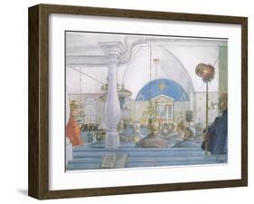 Our Church at Sundborn-Carl Larsson-Framed Giclee Print