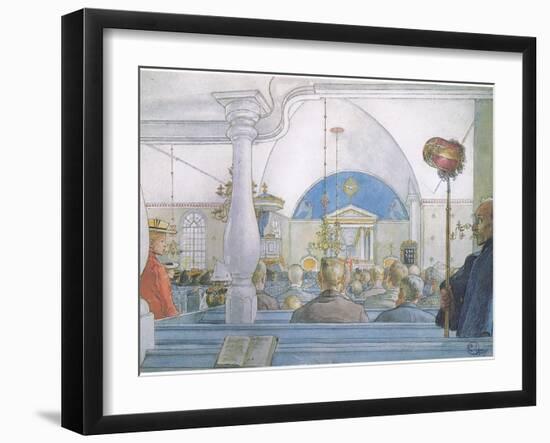 Our Church at Sundborn-Carl Larsson-Framed Giclee Print