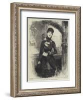 Our Church Choir, the Leading Soprano-Frederick Barnard-Framed Giclee Print