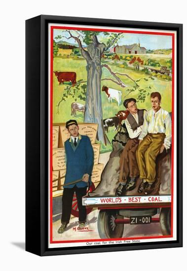 Our Coal for the Irish Free State, 1930-Margaret Clarke-Framed Stretched Canvas