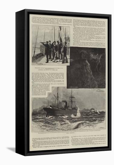 Our Coastguard-Charles Joseph Staniland-Framed Stretched Canvas