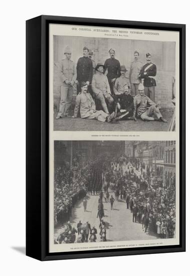 Our Colonial Auxiliaries, the Second Victorian Contingent-null-Framed Stretched Canvas