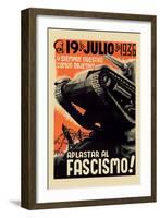 Our Common Objective Always: to Squash Fascism-Carles Fontsere-Framed Art Print