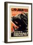 Our Common Objective Always: to Squash Fascism-Carles Fontsere-Framed Art Print