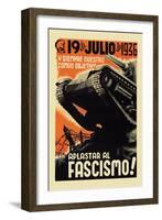 Our Common Objective Always: to Squash Fascism-Carles Fontsere-Framed Art Print