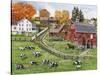 Our Dairy Farm-Bob Fair-Stretched Canvas