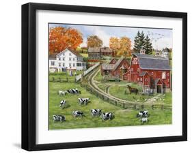 Our Dairy Farm-Bob Fair-Framed Giclee Print