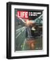 Our Deadliest Highways, Ambulance Speeding Car Accident Victim to Hospital, May 30, 1969-Ralph Crane-Framed Photographic Print