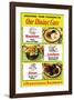 Our Dining Cars-null-Framed Art Print