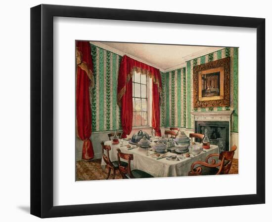 Our Dining Room at York, 1838-Mary Ellen Best-Framed Giclee Print