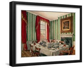 Our Dining Room at York, 1838-Mary Ellen Best-Framed Giclee Print