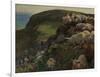 Our English Coasts, 1852 ('Strayed Sheep')-William Holman Hunt-Framed Giclee Print