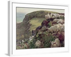 Our English Coasts-William Holman Hunt-Framed Giclee Print