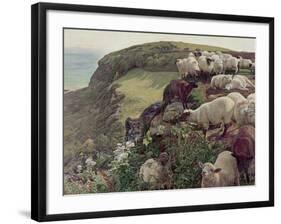 Our English Coasts-William Holman Hunt-Framed Giclee Print