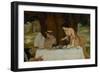 Our First Tiff, 1878 (Oil on Canvas)-Robert Walker Macbeth-Framed Giclee Print