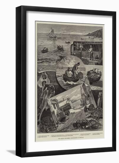 Our Fishing Industries, Crab-Catching in Cornwall-Percy Robert Craft-Framed Giclee Print