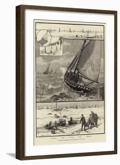 Our Fishing Industries: Oyster Dredging at Whitstable-null-Framed Giclee Print