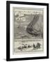 Our Fishing Industries, Oyster Dredging at Whitstable-null-Framed Giclee Print