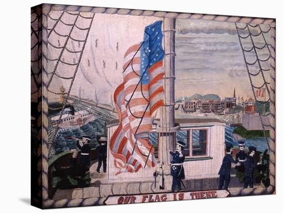 Our Flag is There: Fort McHenry, Baltimore, 1850-1900-American School-Stretched Canvas