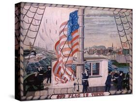 Our Flag is There: Fort McHenry, Baltimore, 1850-1900-American School-Stretched Canvas