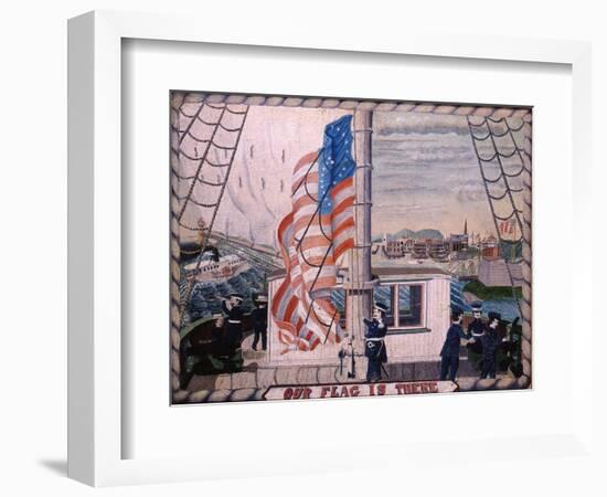 Our Flag is There: Fort McHenry, Baltimore, 1850-1900-American School-Framed Giclee Print