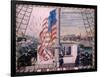 Our Flag is There: Fort McHenry, Baltimore, 1850-1900-American School-Framed Giclee Print