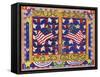 Our Flag Old Glory Cheryl Bartley-Cheryl Bartley-Framed Stretched Canvas