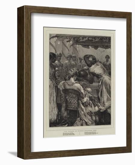 Our Friends in Madras, Christmas Time-John Charlton-Framed Giclee Print