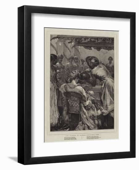 Our Friends in Madras, Christmas Time-John Charlton-Framed Giclee Print