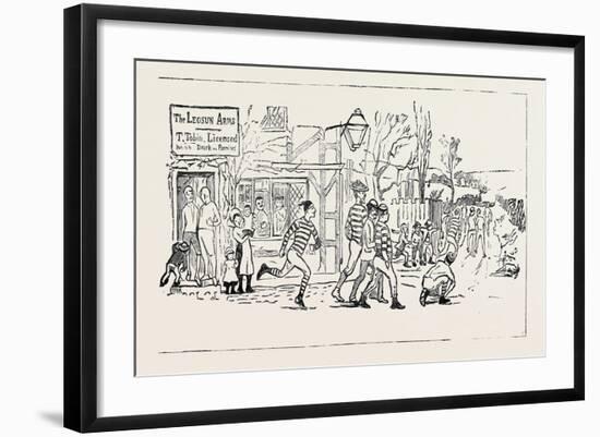 Our Great Football Match-null-Framed Giclee Print