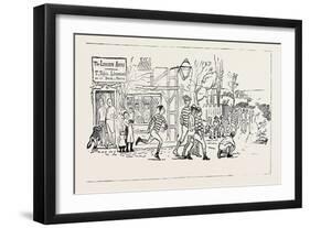 Our Great Football Match-null-Framed Giclee Print